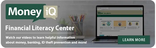 money IQ banner financial literacy center